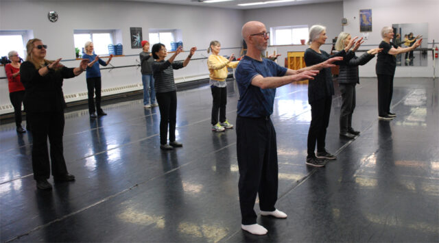 Commencement of Tai Chi and of classes at the dance studio.